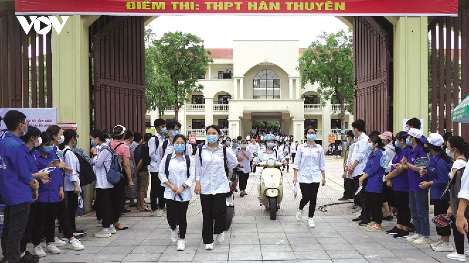 Bắc Ninh phân luồng, điều tiết giao thông cho kỳ thi tốt nghiệp THPT năm 2021