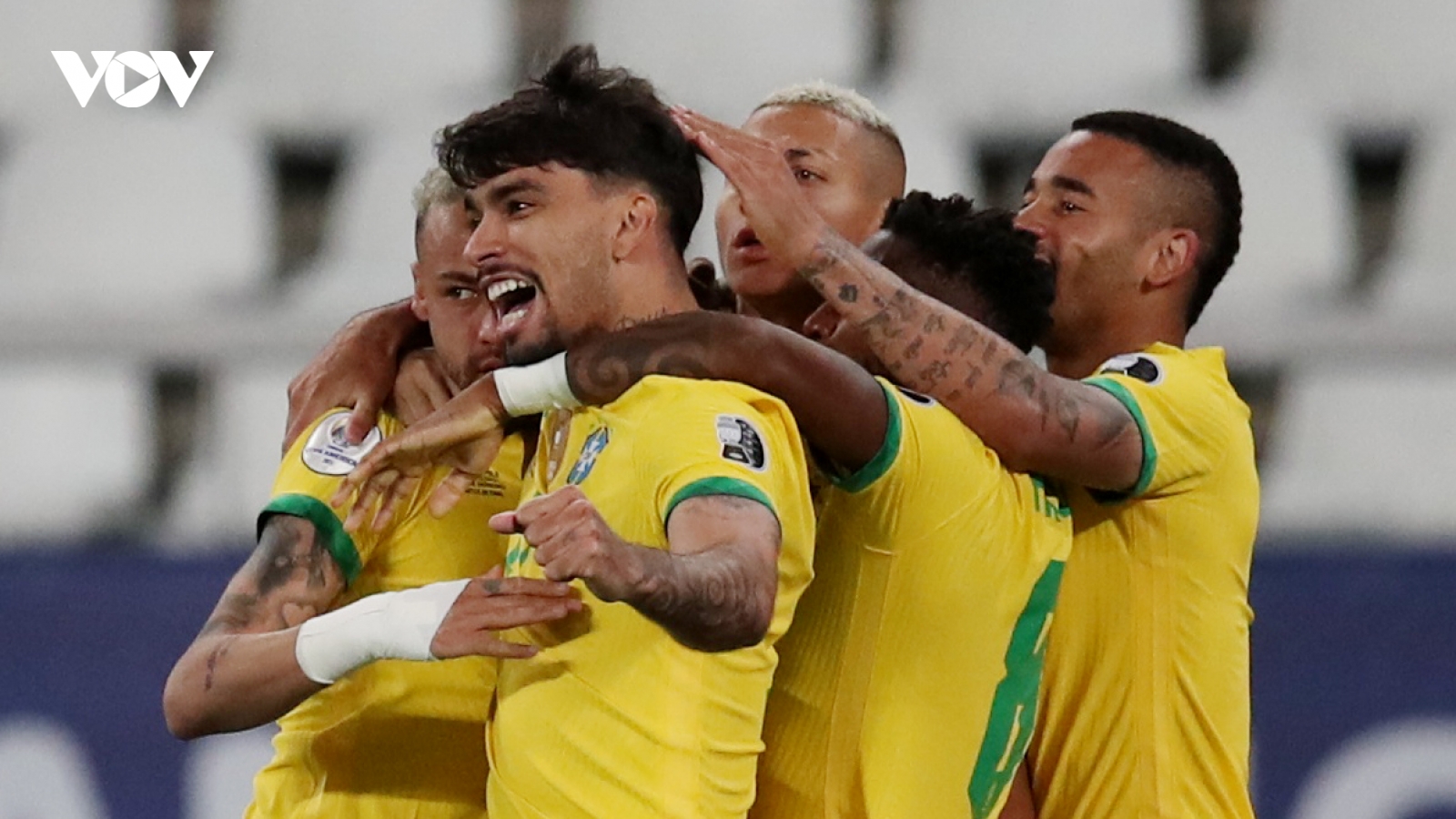 Nhọc nhằn "vượt ải" Chile, Brazil tiến vào bán kết Copa America 2021
