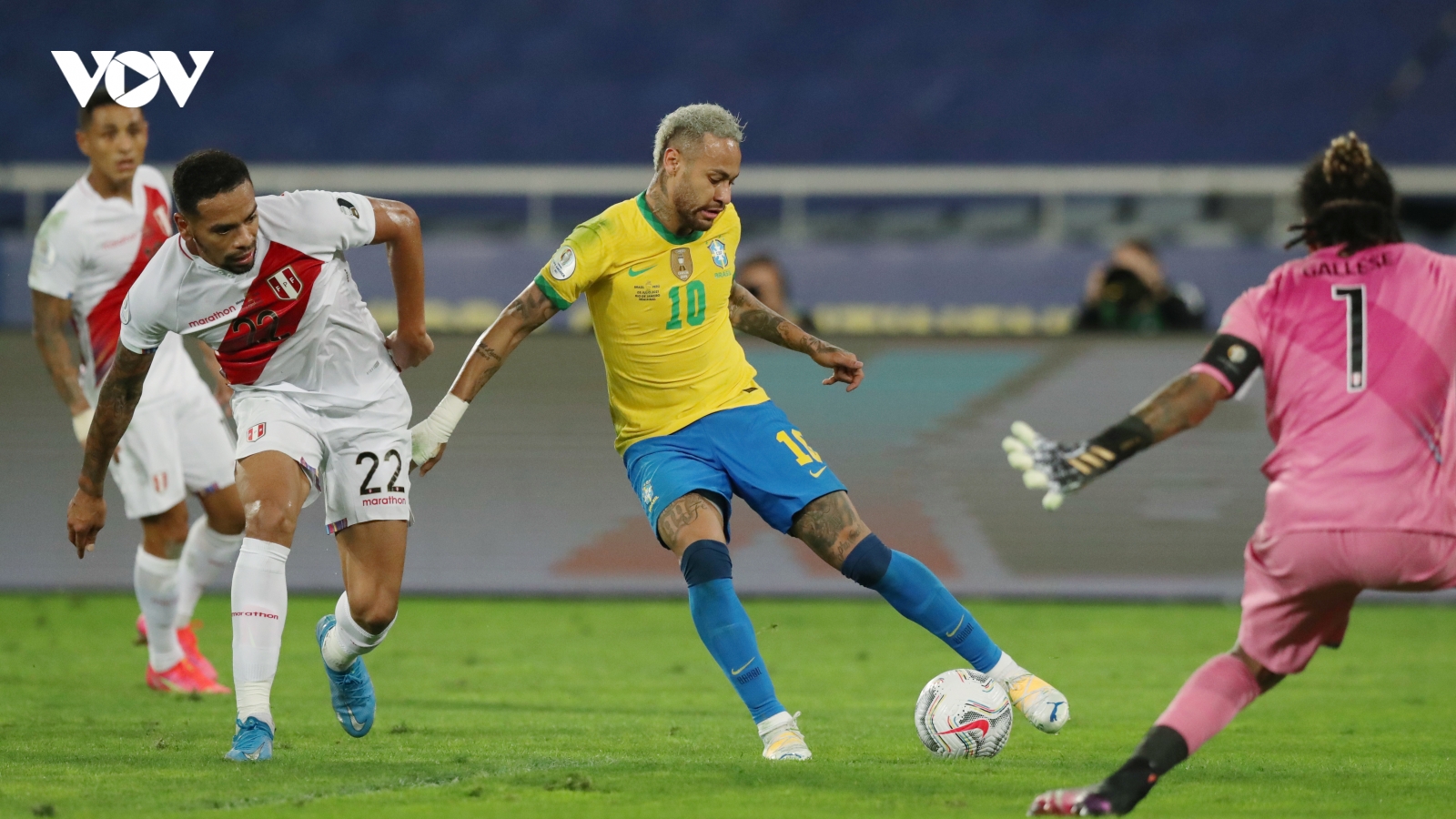 Neymar tỏa sáng trước Peru, Brazil vào chung kết Copa America 2021