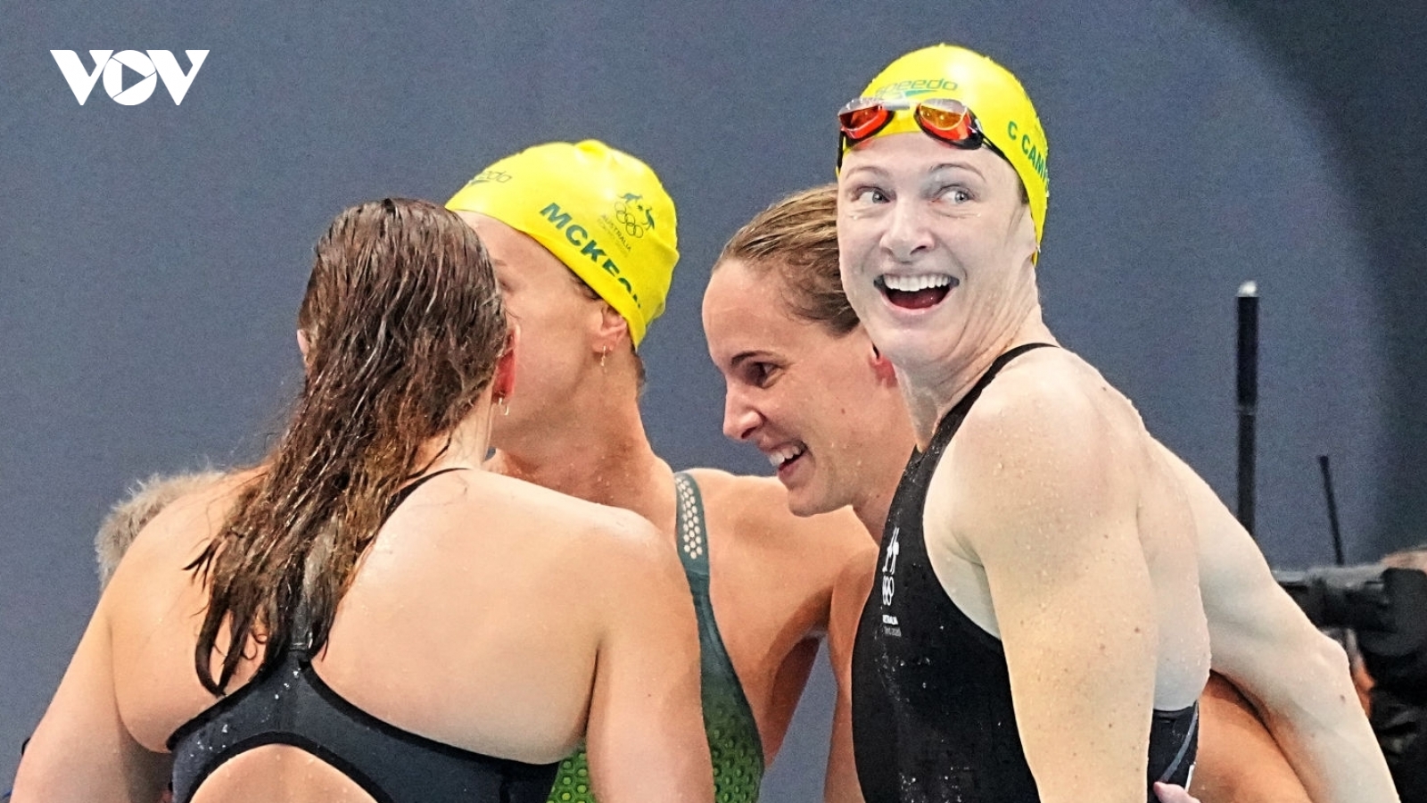 Australia lập kỷ lục thế giới ở môn bơi tại Olympic Tokyo 2020