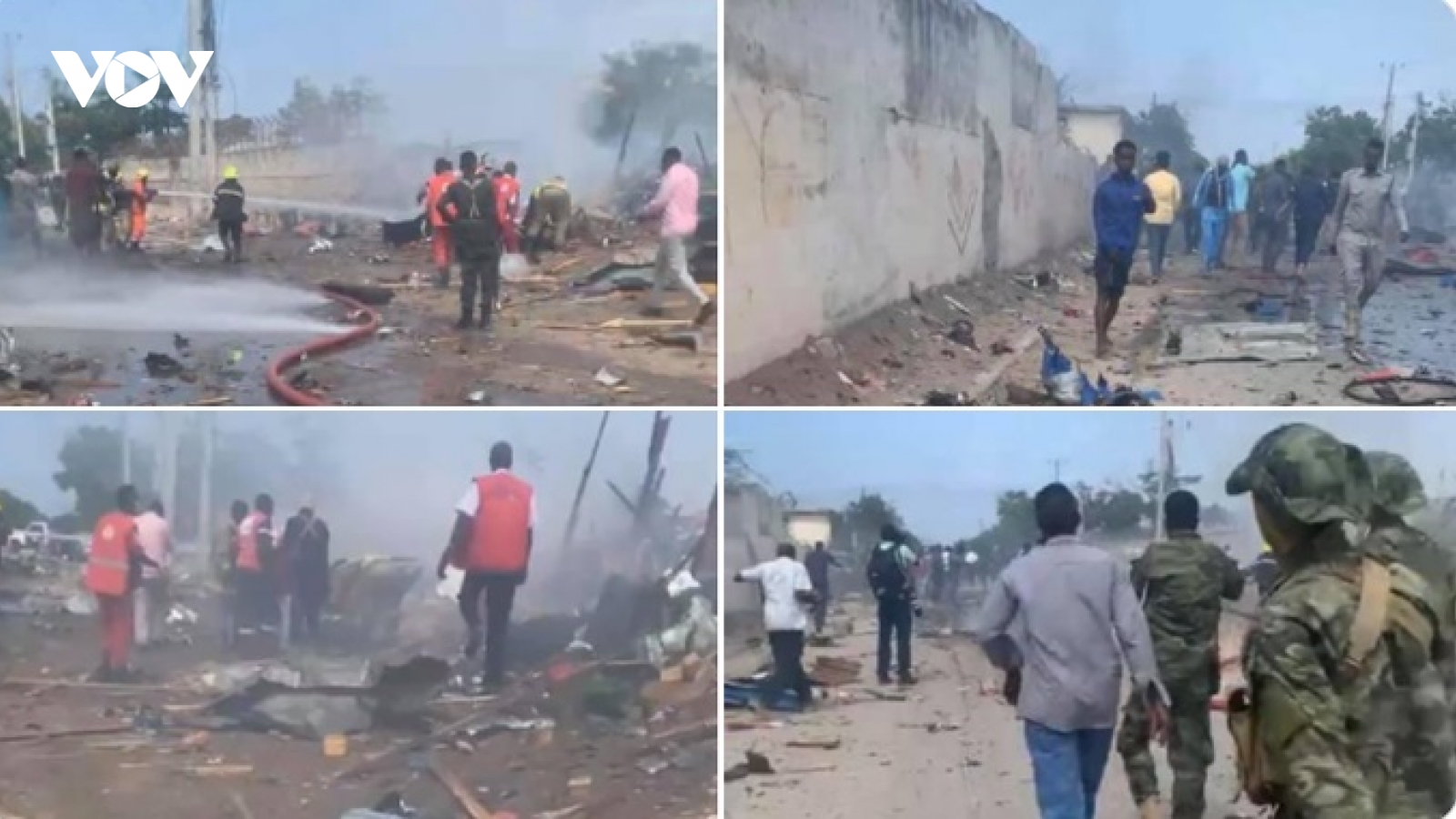 Somalia: Đánh bom nhằm vào lực lượng cảnh sát Mogadishu, hàng chục người thương vong