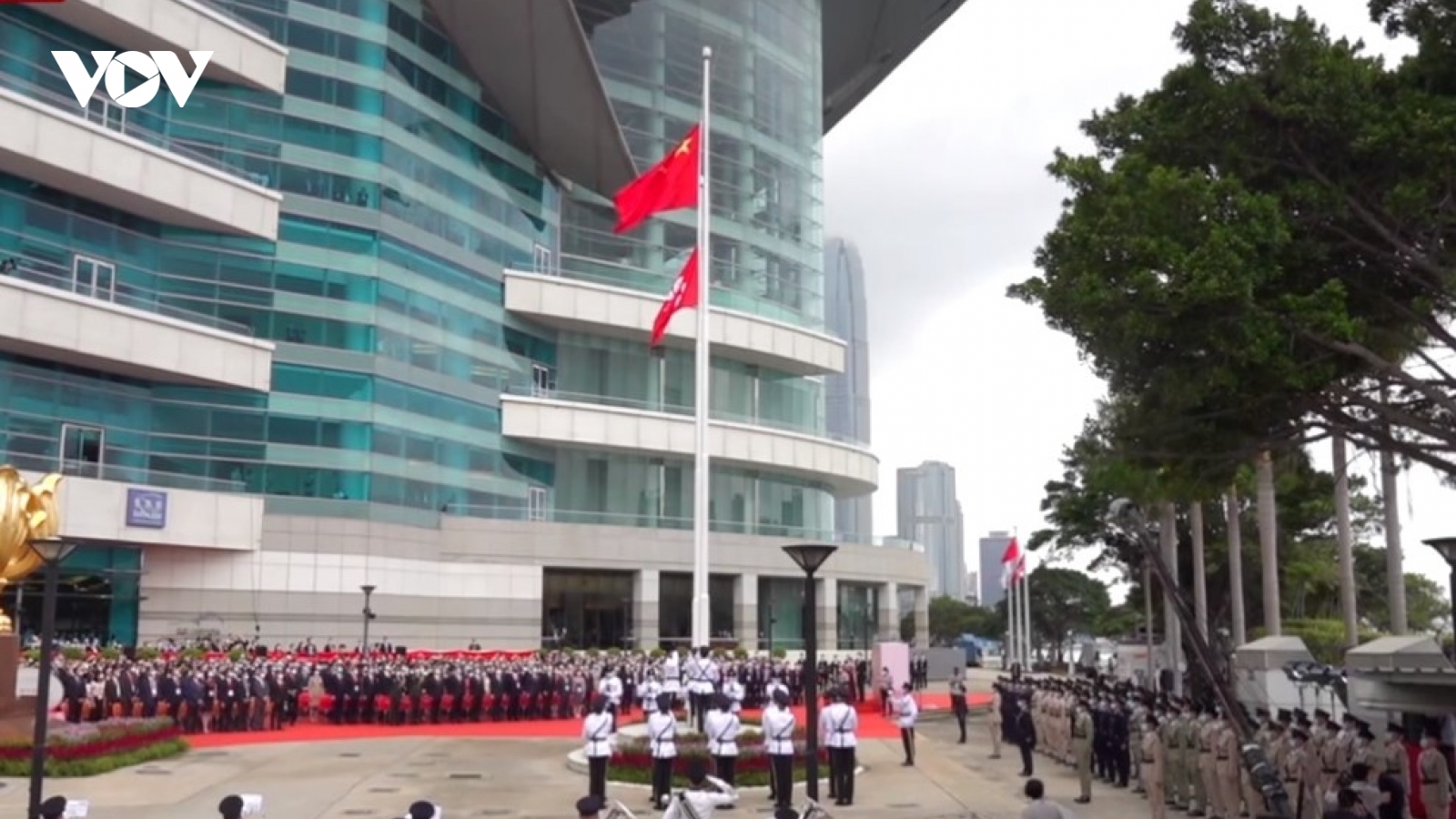 Hong Kong tổ chức lễ kỷ niệm 24 năm quay trở về Trung Quốc đại lục