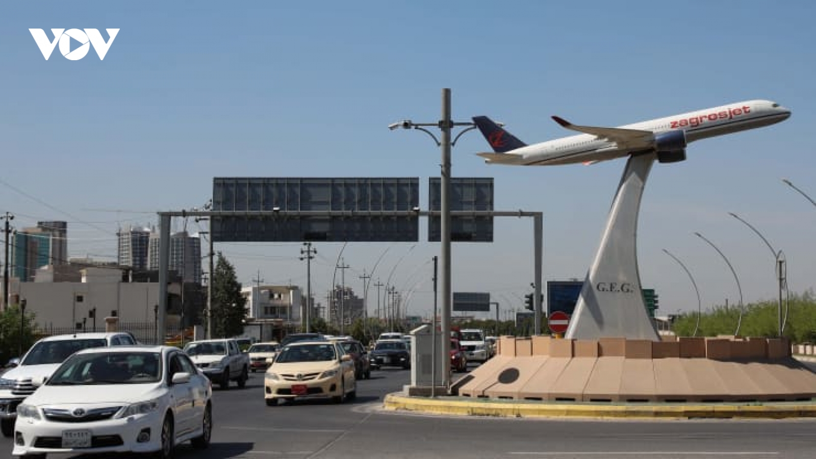 Thiết bị bay không người lái mang theo chất nổ tấn công sân bay quốc tế Erbil (Iraq)