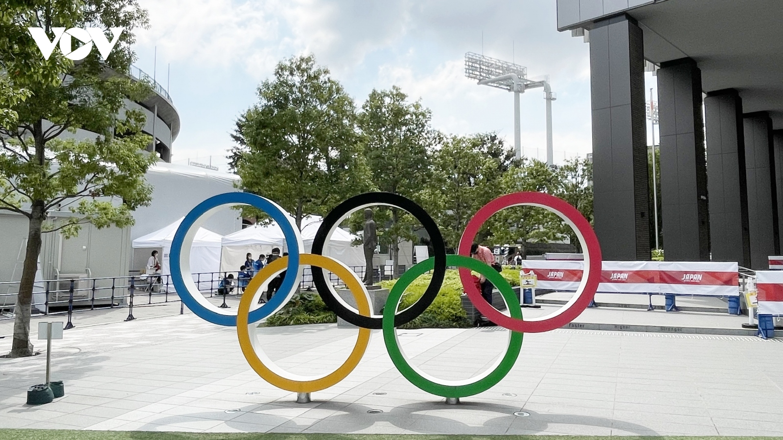 Hình ảnh Thủ đô Tokyo trước ngày khai mạc Thế vận hội mùa Hè 2020