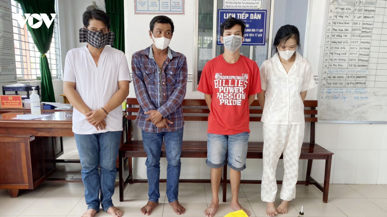 Thuê nhà nghỉ để sử dụng ma túy