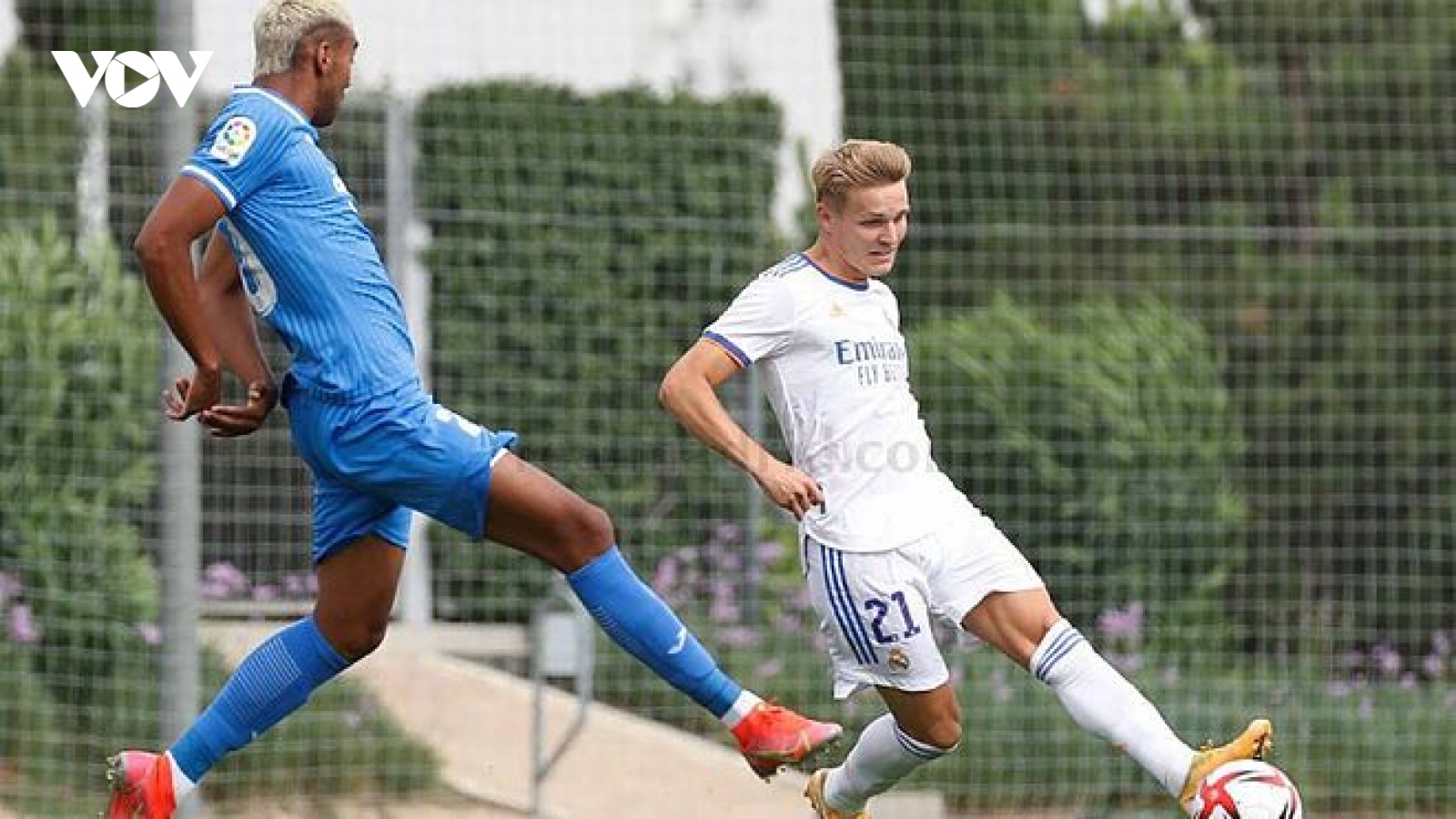 Odegaard tỏa sáng giúp Real Madrid thắng đậm ở trận giao hữu