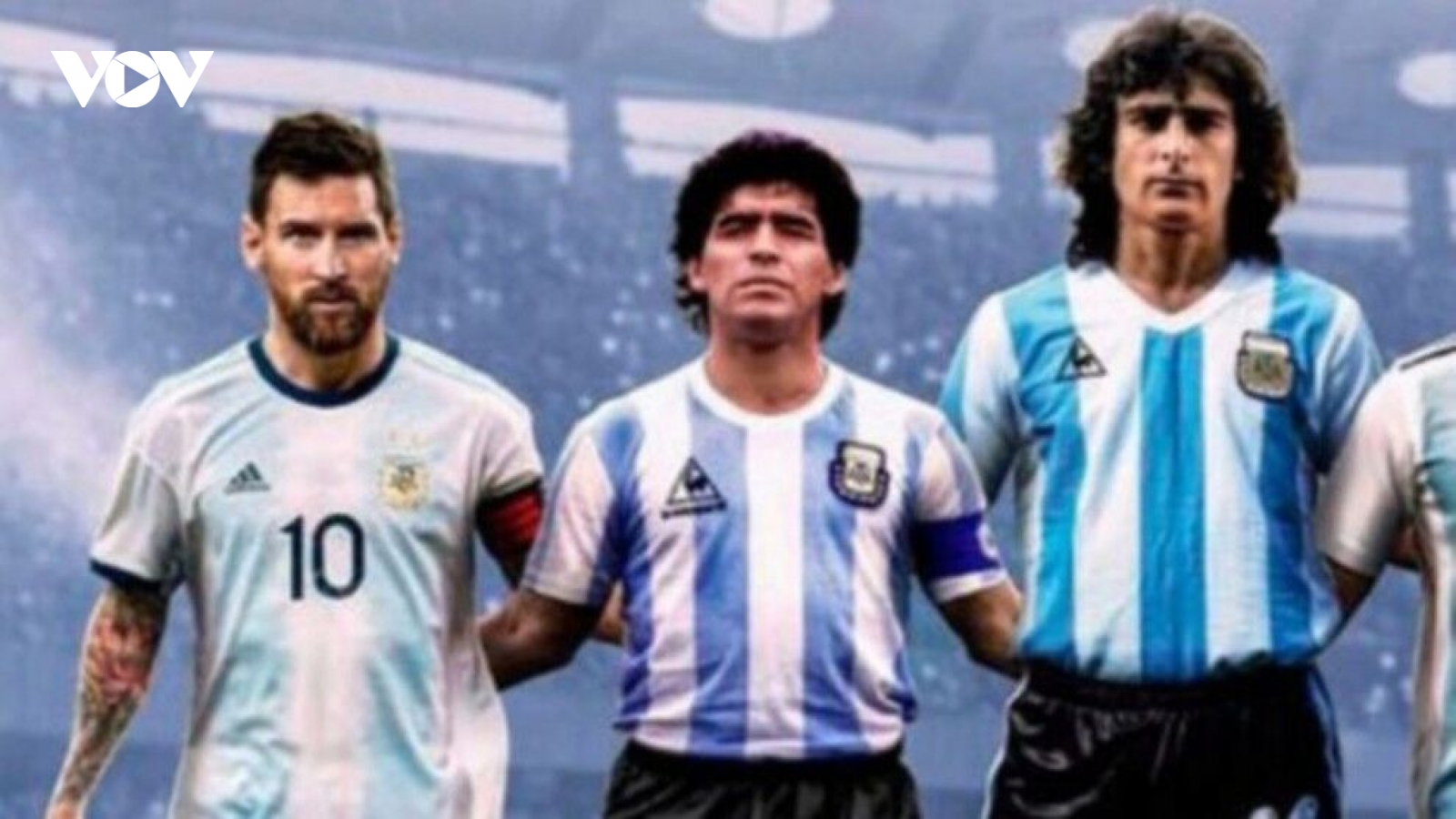 Huyền thoại bóng đá Argentina: “Messi không thể so với Maradona”