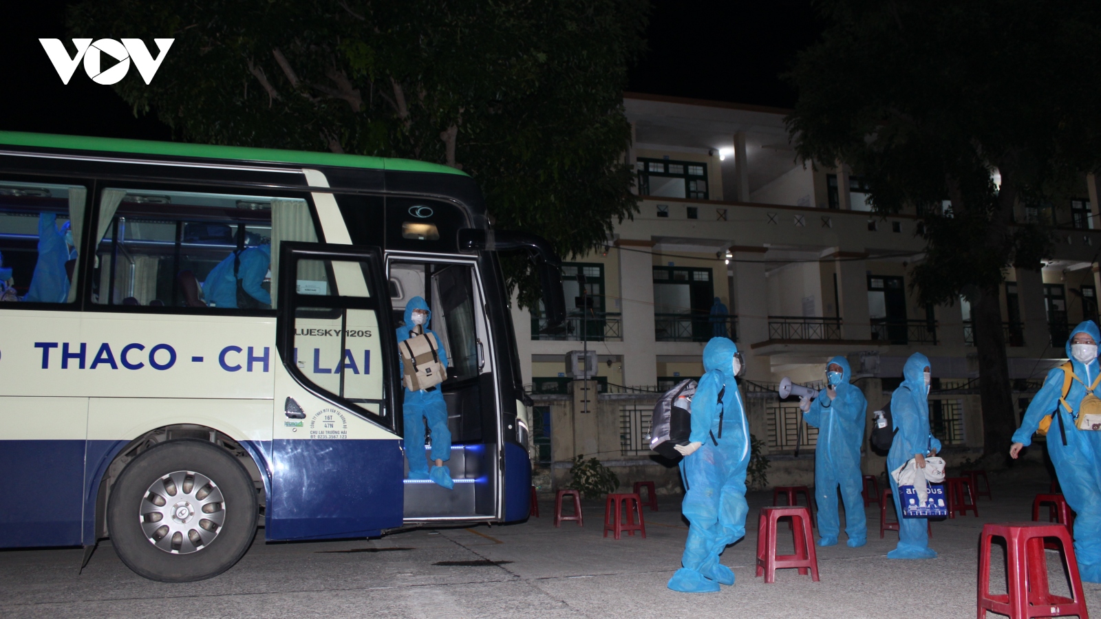 Quảng Nam đón hơn 500 người dân từ TP.HCM trở về