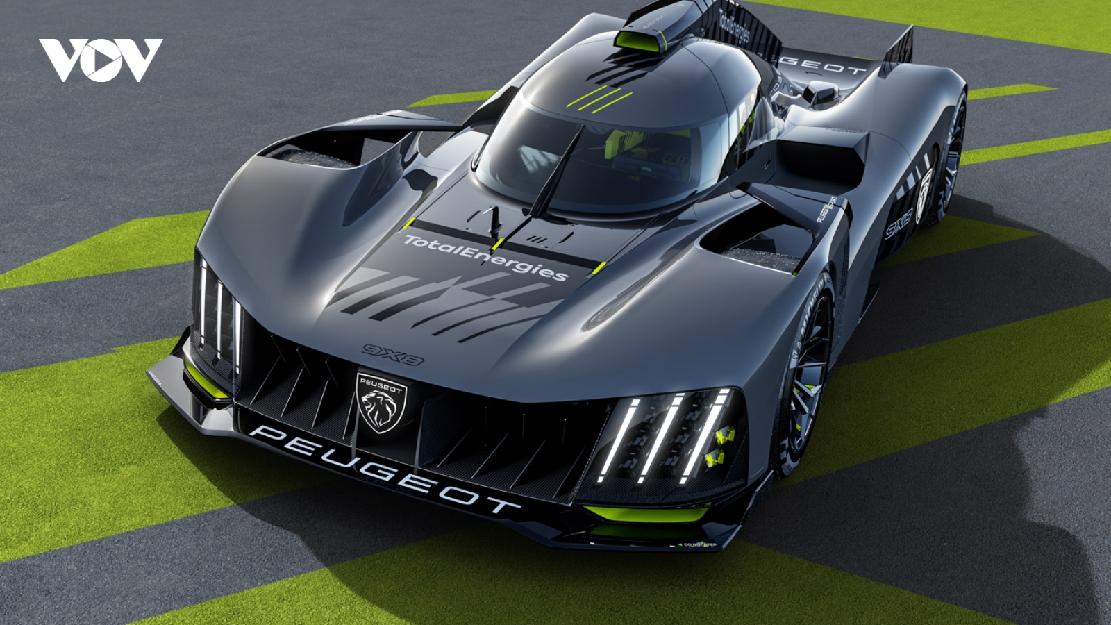 Peugeot ra mắt xe đua WEC LMH với tên gọi 9X8