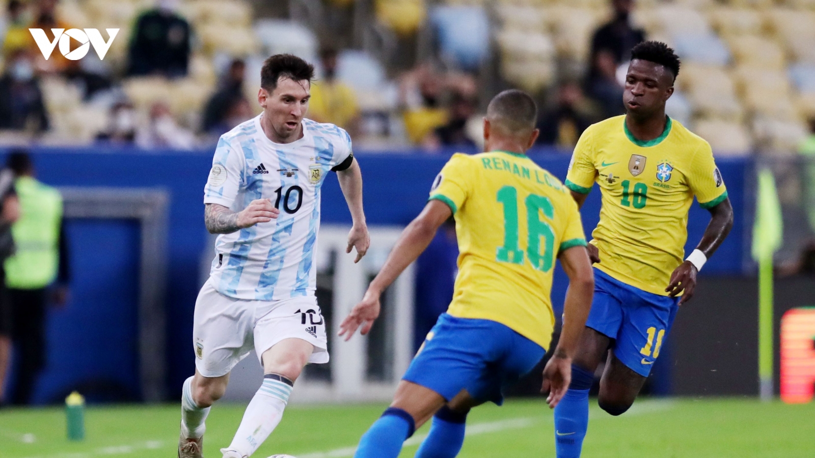 Neymar bất lực, Di Maria tỏa sáng giúp Messi đăng quang Copa America cùng ĐT Argentina