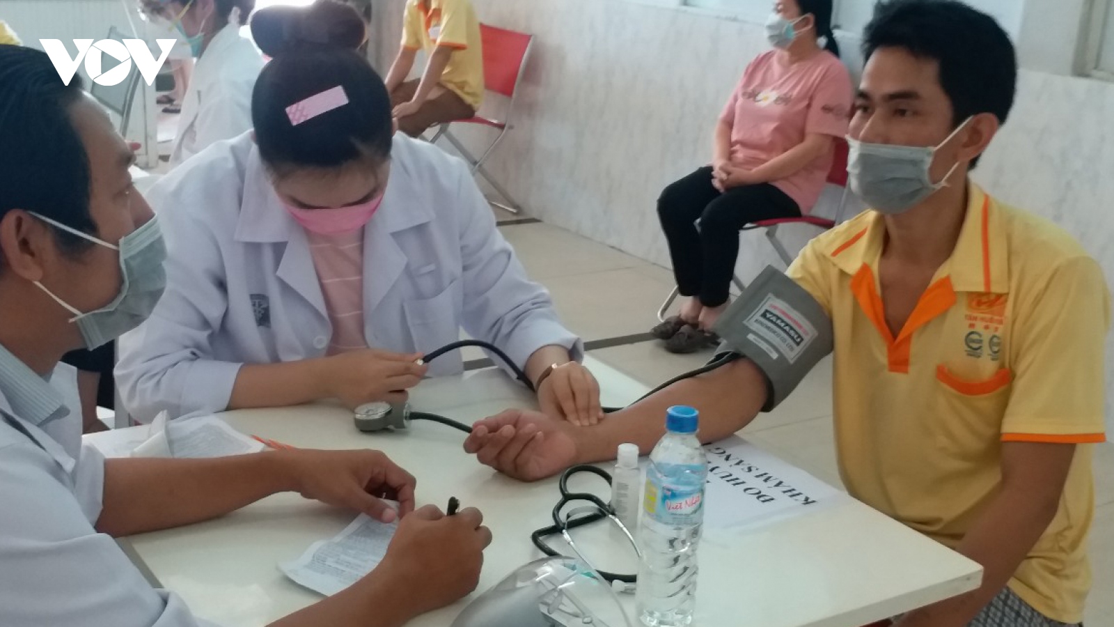 Sóc Trăng: Gần 5.800 liều vaccine Pfizer trong đợt tiêm lần 2 cho công nhân lao động