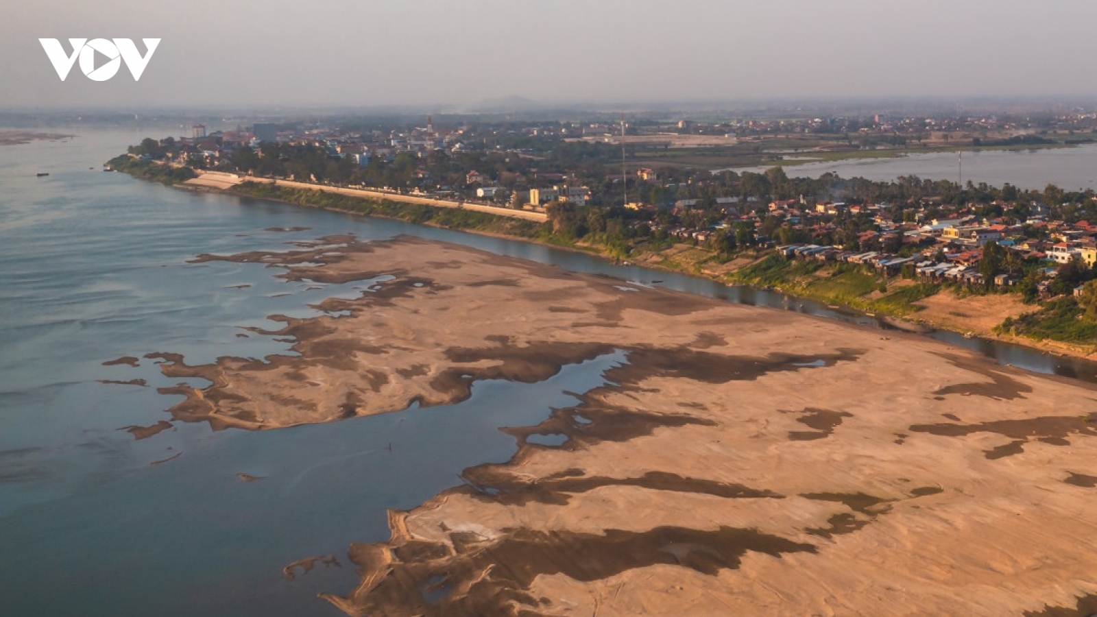 Mực nước sông Mekong xuống thấp gây ảnh hưởng tiêu cực đến khu vực Biển Hồ tại Campuchia