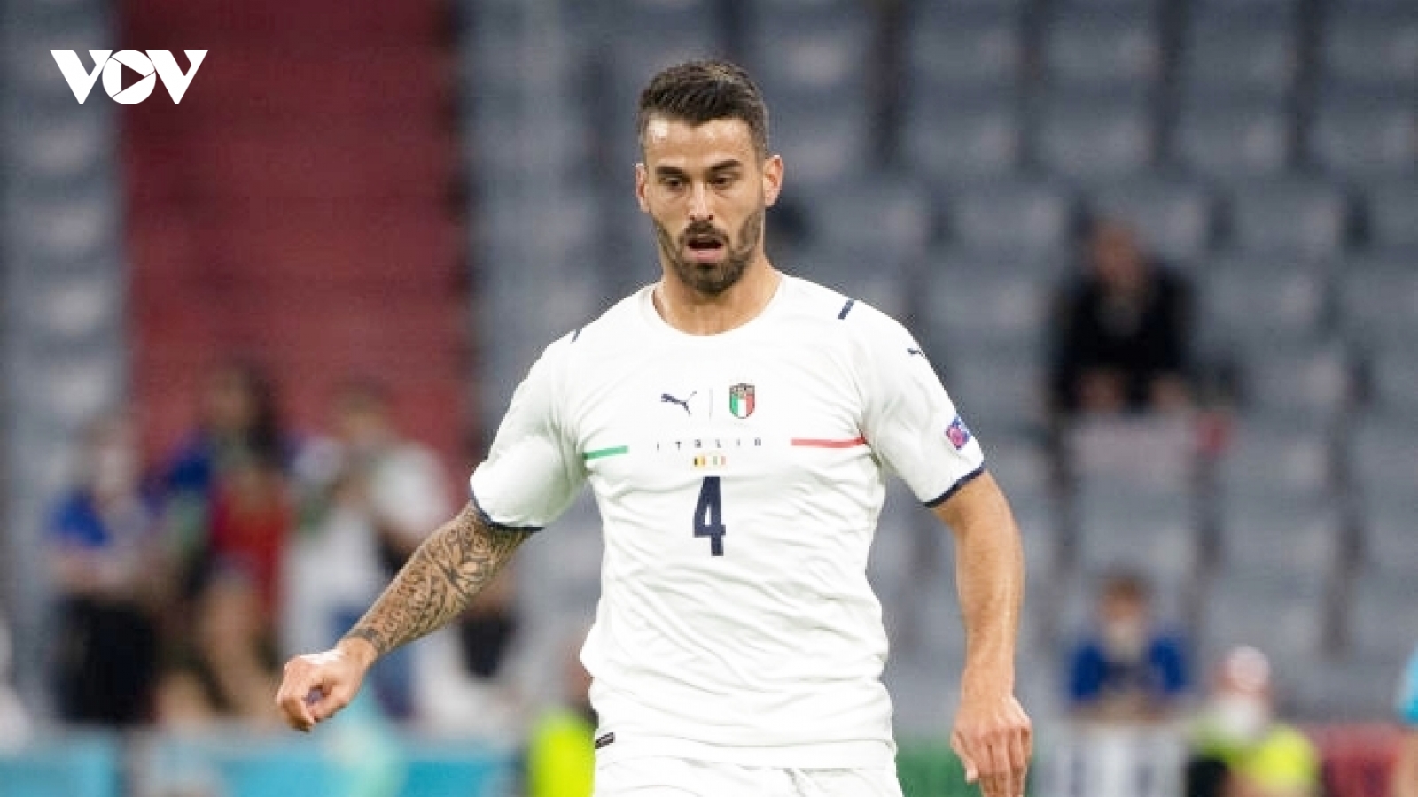 Spinazzola sẽ bay sang Anh để cổ vũ cho Italia ở trận chung kết EURO 2021