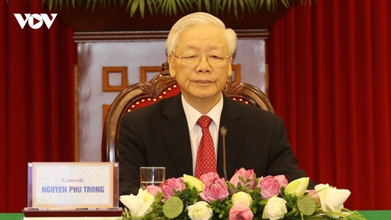 Tổng Bí thư dự Hội nghị thượng đỉnh giữa Đảng Cộng sản Trung Quốc với các chính đảng