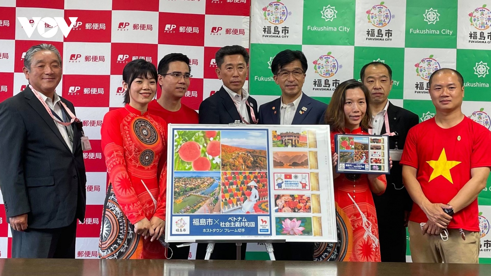 Phát hành bộ tem tại Nhật Bản góp sức cho Đoàn thể thao Việt Nam