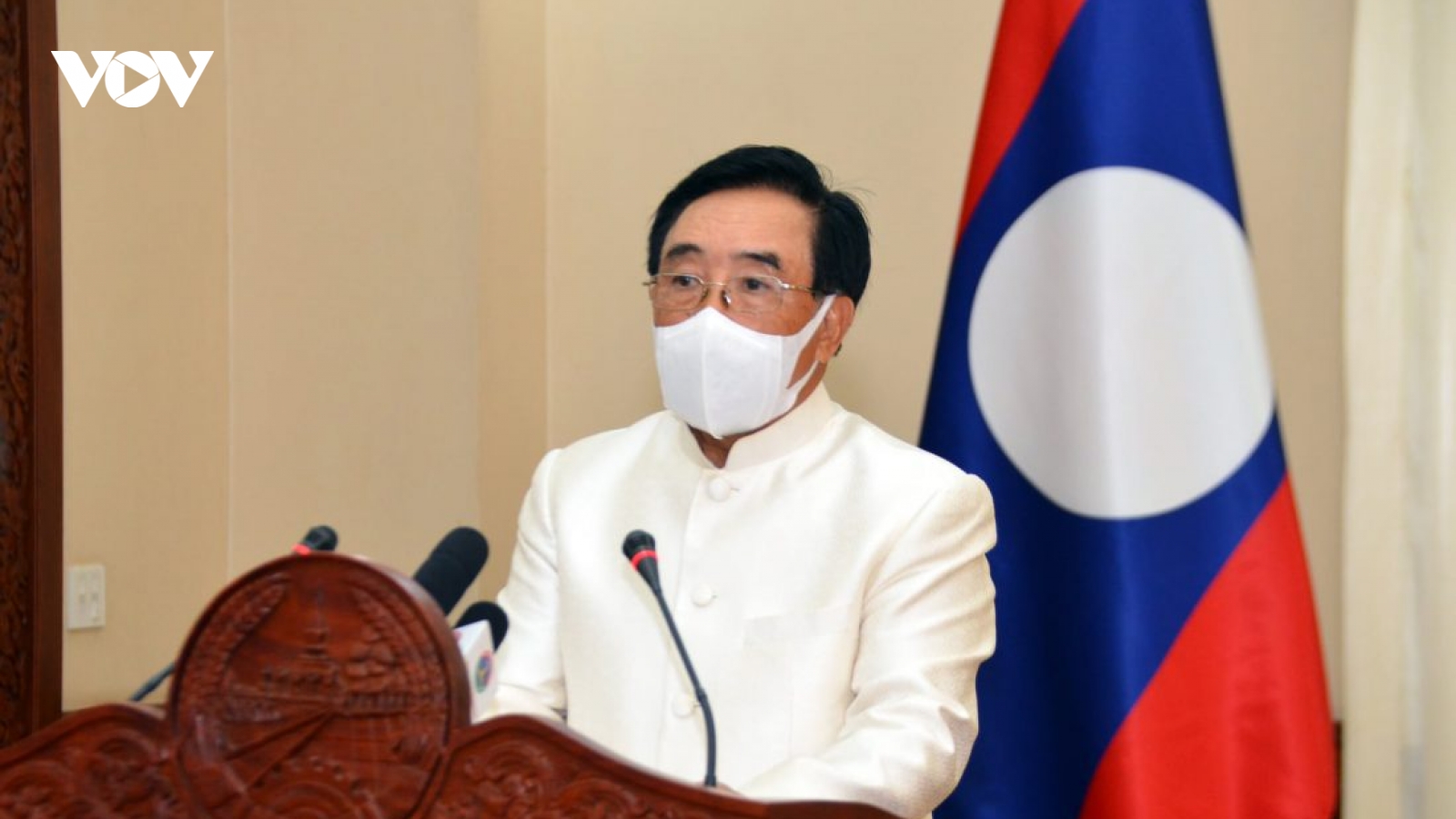 Thủ tướng Lào kêu gọi người dân không chủ quan, cùng hợp tác chống Covid-19