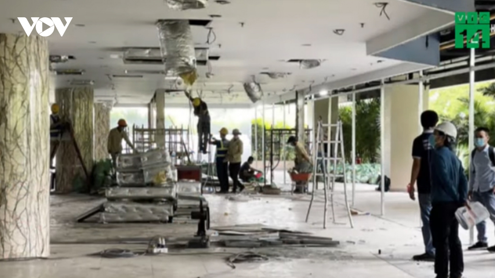 Cận cảnh Thuận Kiều Plaza sắp thành bệnh viện dã chiến điều trị Covid-19