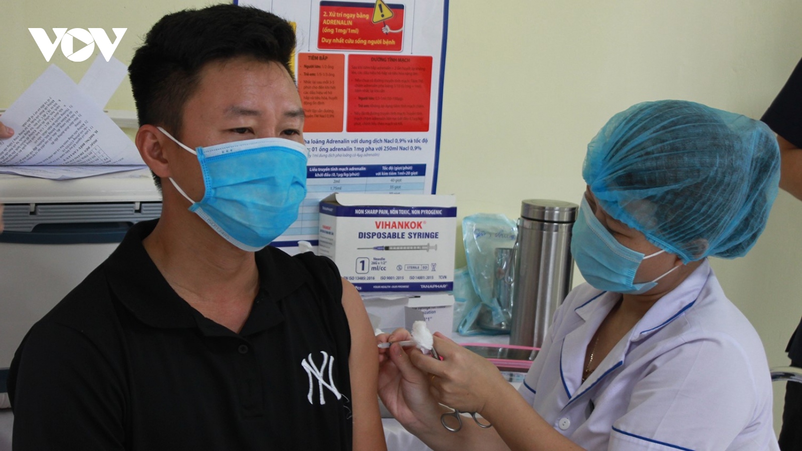 Bệnh viện 199 tiêm gần 3.400 liều vaccine phòng Covid-19 cho tuyến đầu chống dịch