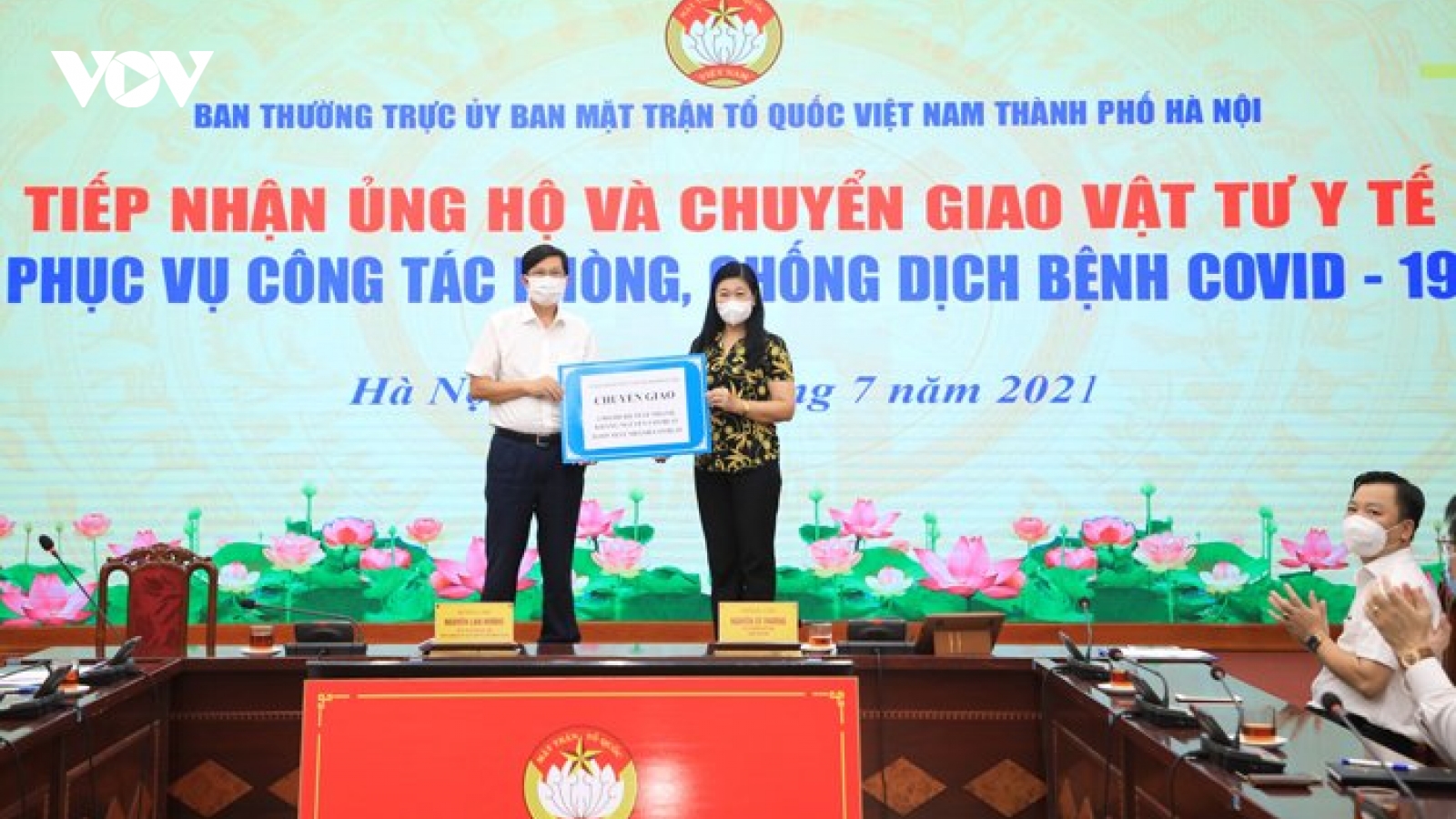 MTTQ Hà Nội tiếp nhận ủng hộ hơn 1,6 tỷ đồng phòng, chống dịch Covid-19
