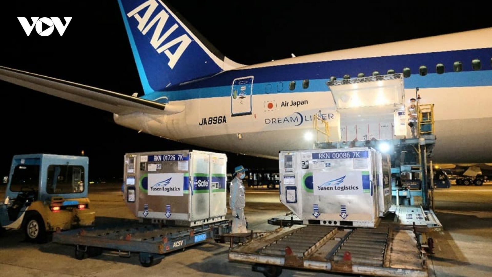 Sáng 9/7, lô vaccine Astrazeca thứ 3 của Nhật Bản viện trợ sẽ về Việt Nam