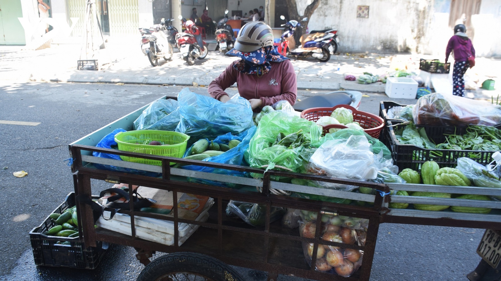 Phú Yên bố trí các điểm bán hàng tạm phục vụ người dân