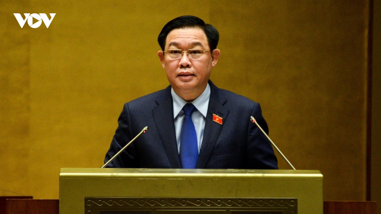 Phát biểu bế mạc Kỳ họp thứ nhất, Quốc hội Khóa XV của Chủ tịch Vương Đình Huệ