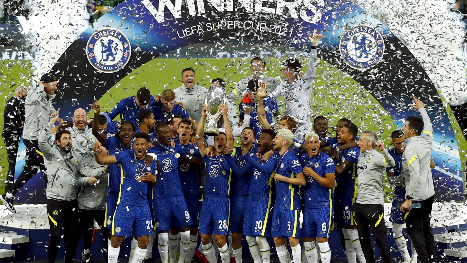 "Tuyệt chiêu" thay người đưa Chelsea đến danh hiệu Siêu cúp châu Âu 2021