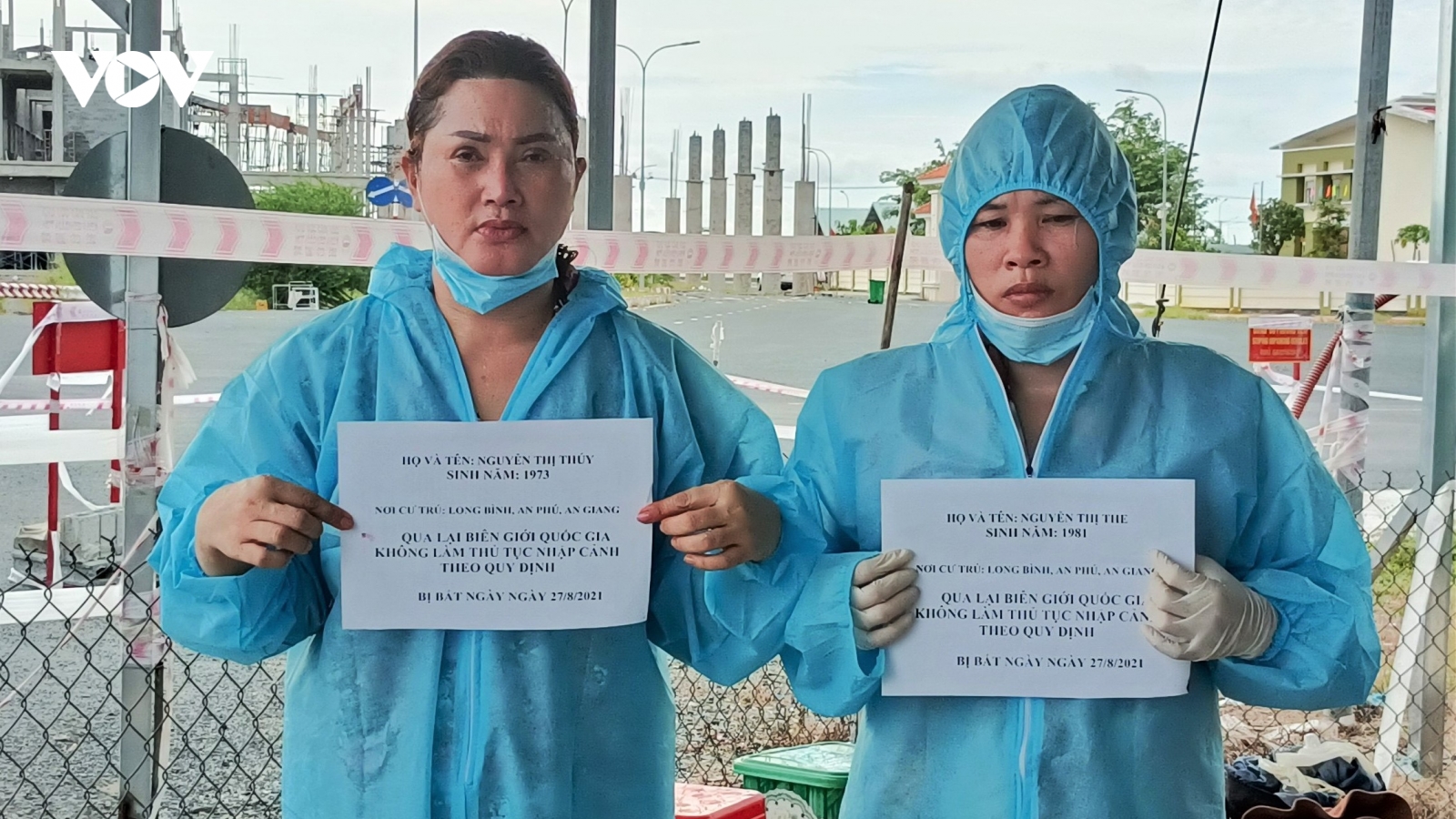 Bộ đội Biên phòng An Giang bắt 2 vụ nhập cảnh trái phép