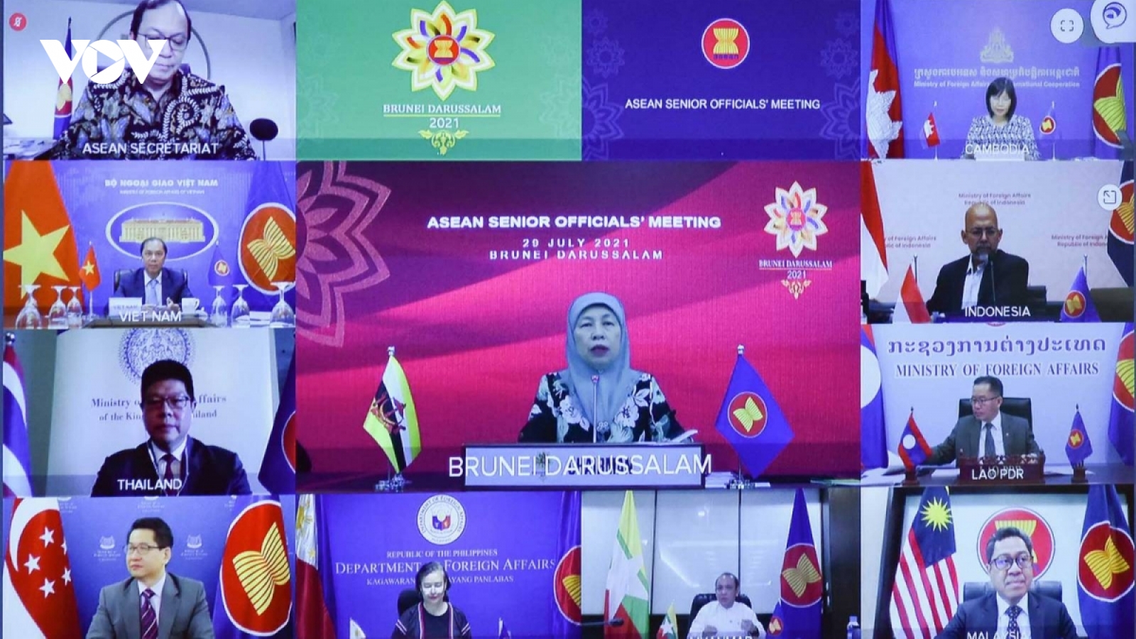 Hôm nay, khai mạc Hội nghị Bộ trưởng Ngoại giao ASEAN lần thứ 54