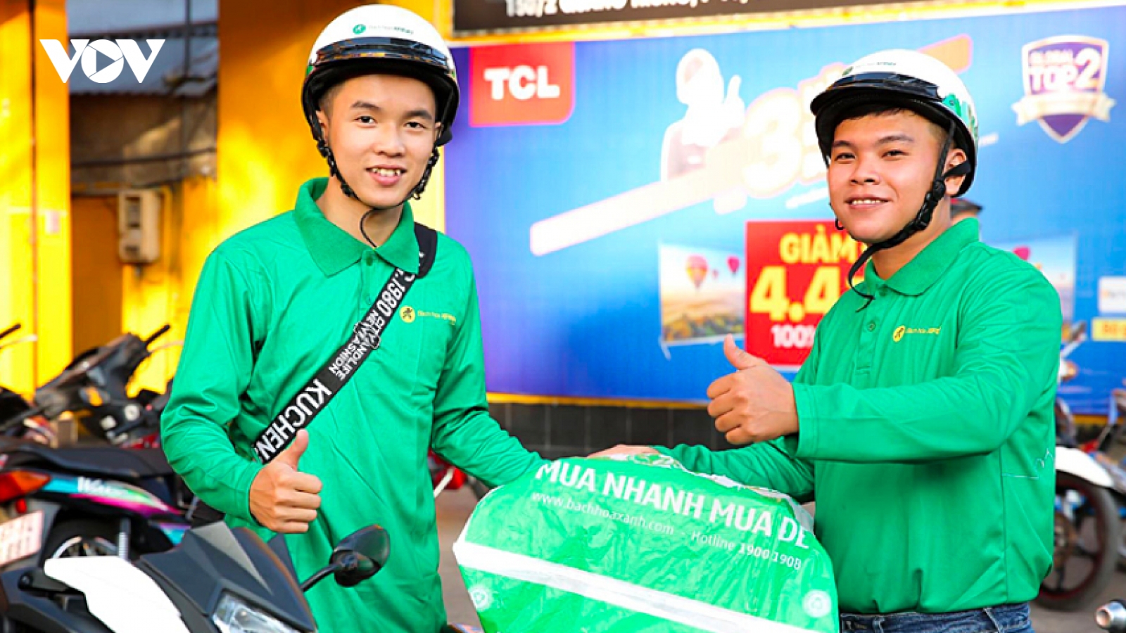 Bách hóa Xanh tuyển 1000 shipper giao hàng xe máy các hàng hoá thiết yếu