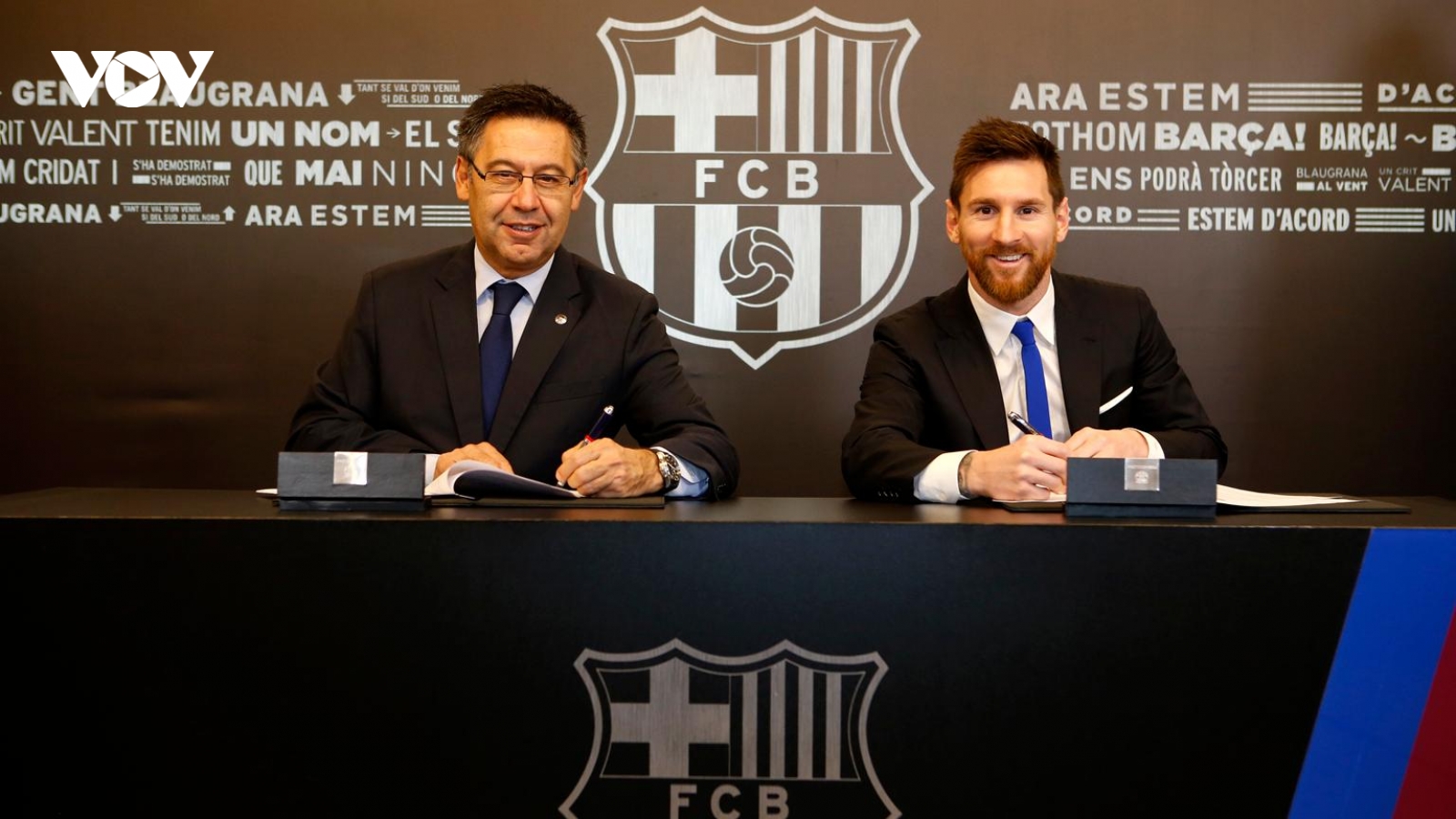Barca tự tin sẽ gia hạn hợp đồng thành công với Messi