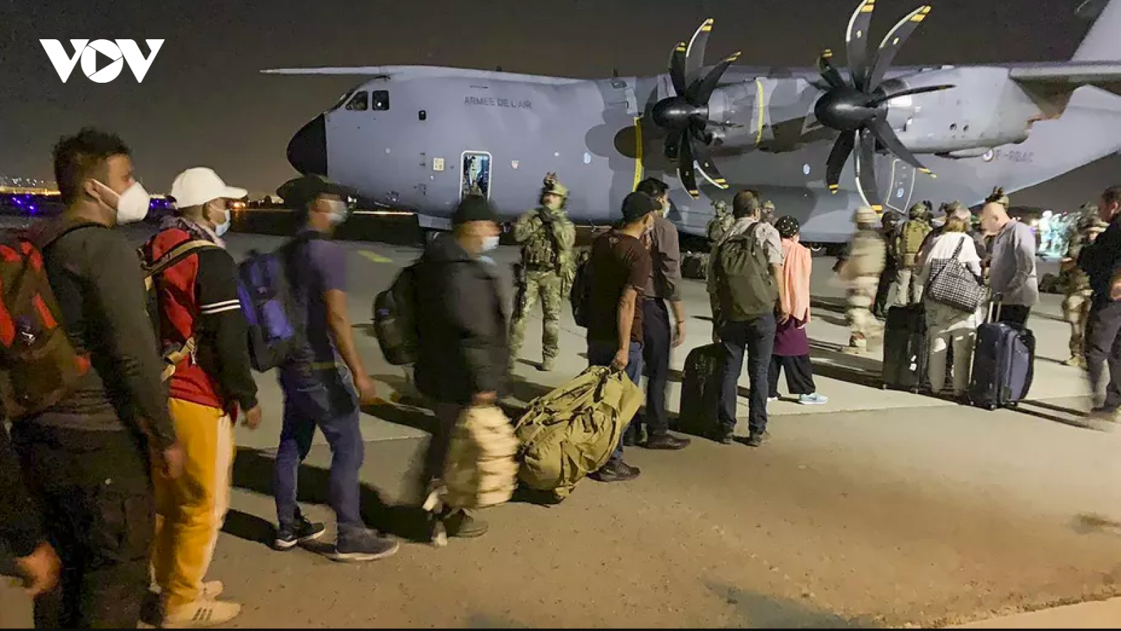 Trên 5.000 người di tản khỏi Afghanistan đã đặt chân đến châu Âu