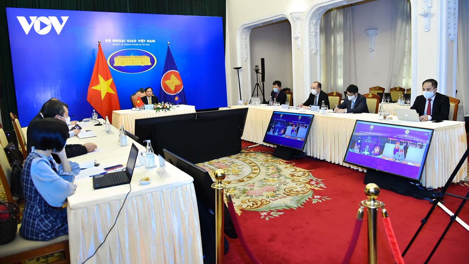 ASEAN và Australia tiếp tục ưu tiên phối hợp kiểm soát hiệu quả COVID-19