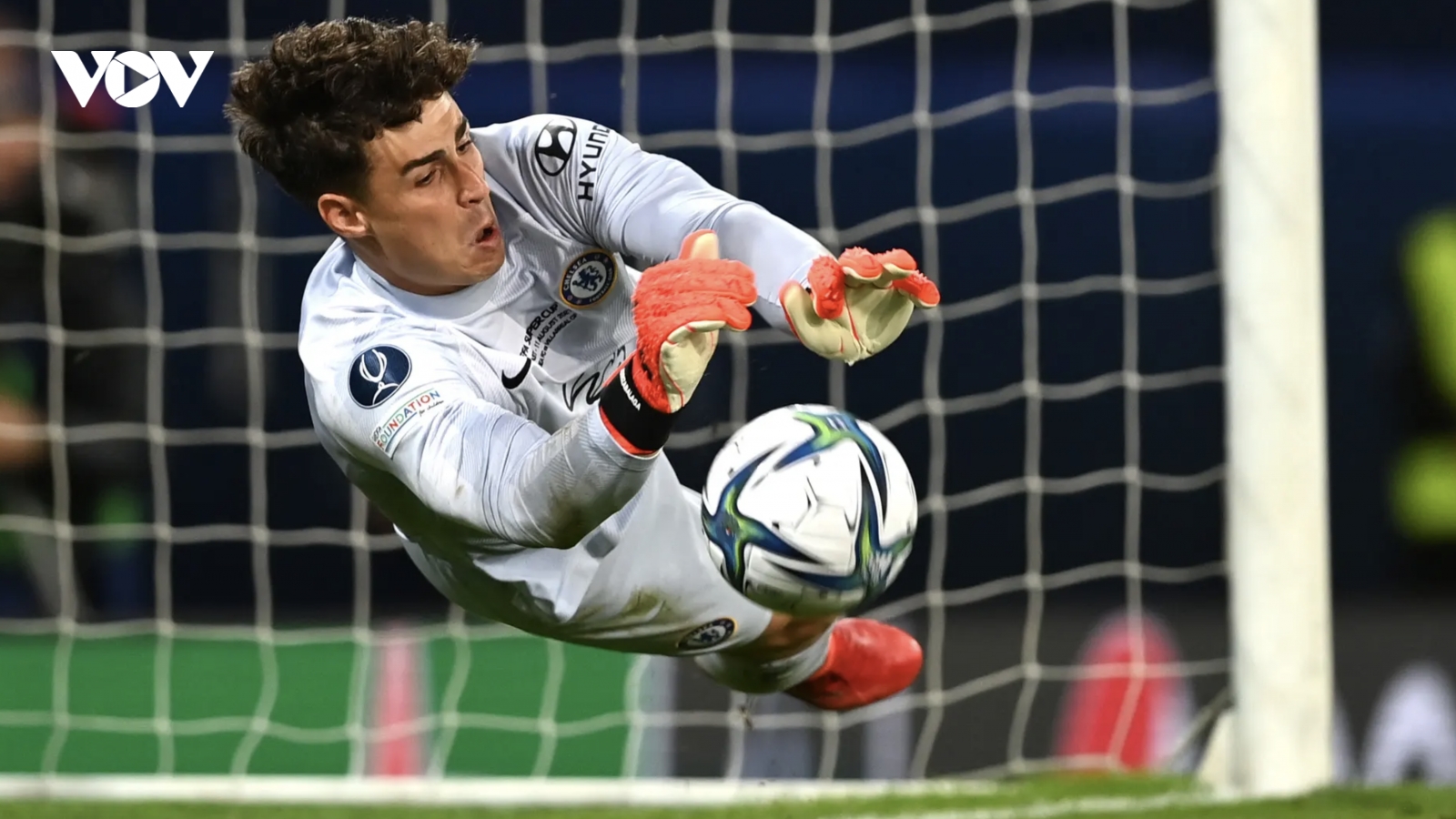 Vào sân phút 119, người hùng Kepa giúp Chelsea giành Siêu cúp châu Âu sau loạt "đấu súng"
