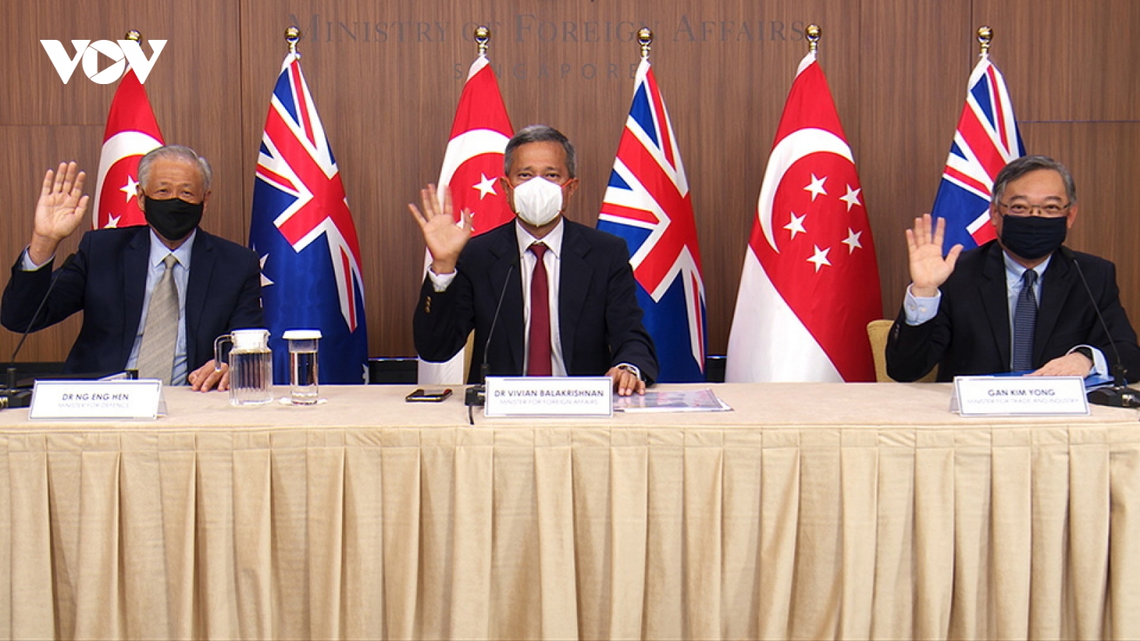 Australia và Singapore ủng hộ tự do hàng hải và hàng không trên Biển Đông