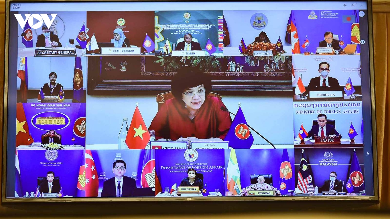 AICHR thông qua 8 sáng kiến, hoạt động trong Khung phục hồi tổng thể ASEAN
