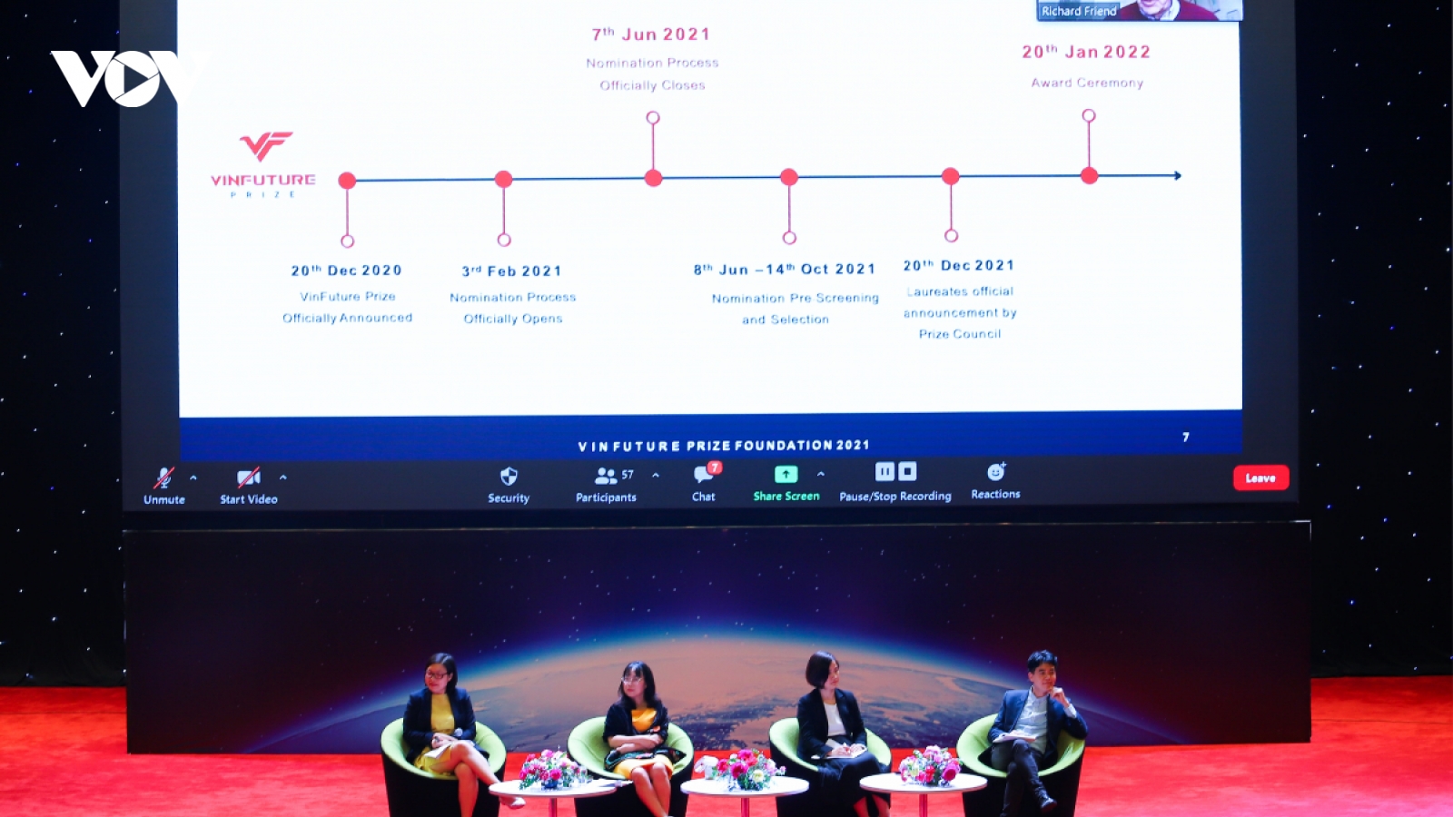 Giải thưởng khoa học - công nghệ toàn cầu VinFuture bắt đầu vòng sơ khảo