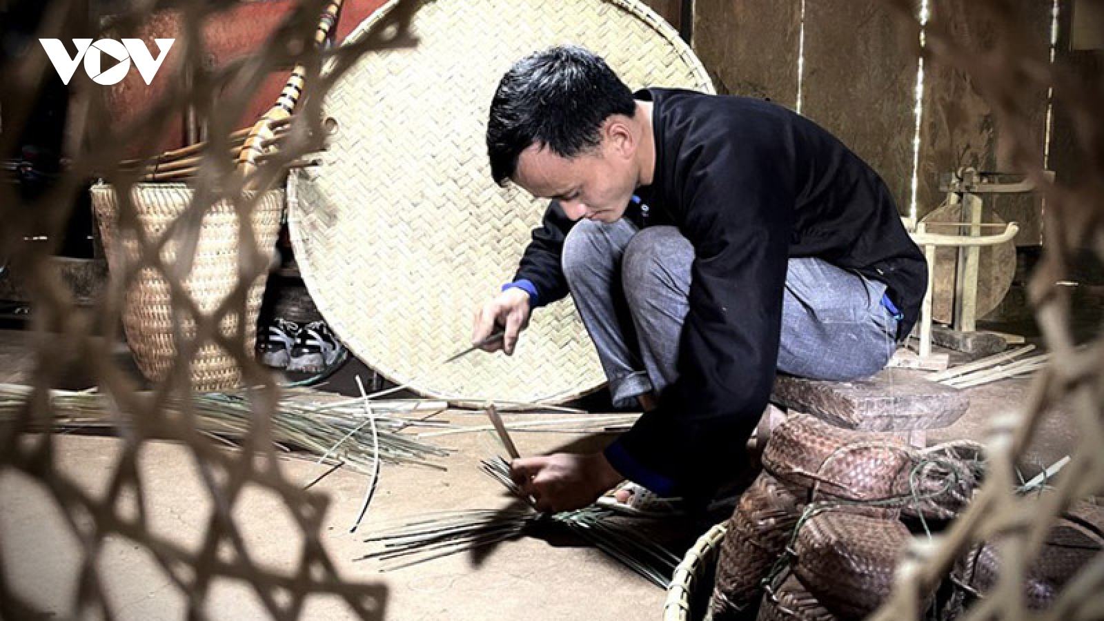 Preservation of the Mong’s rattan weaving craft