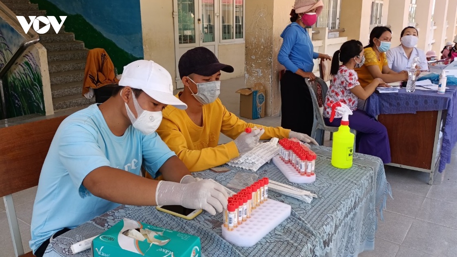 Bình Thuận tập trung xét nghiệm Covid-19 trên diện rộng