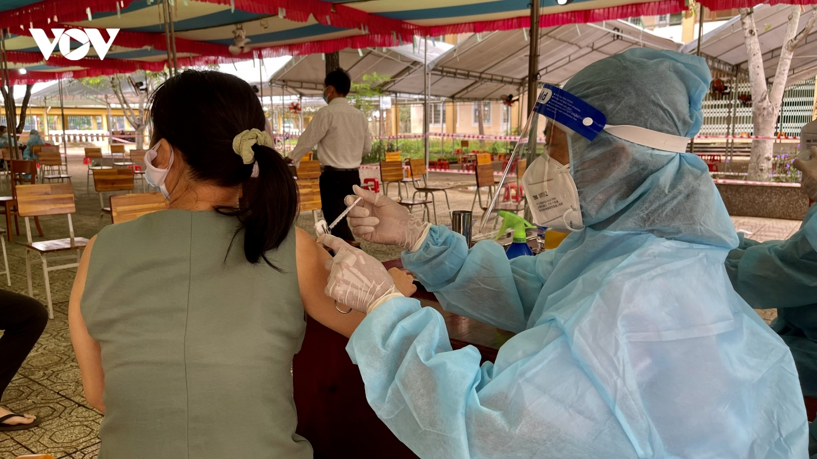 Bà Rịa – Vũng Tàu tiêm vaccine đúng tiến độ nhưng do hệ thống cập nhật không kịp