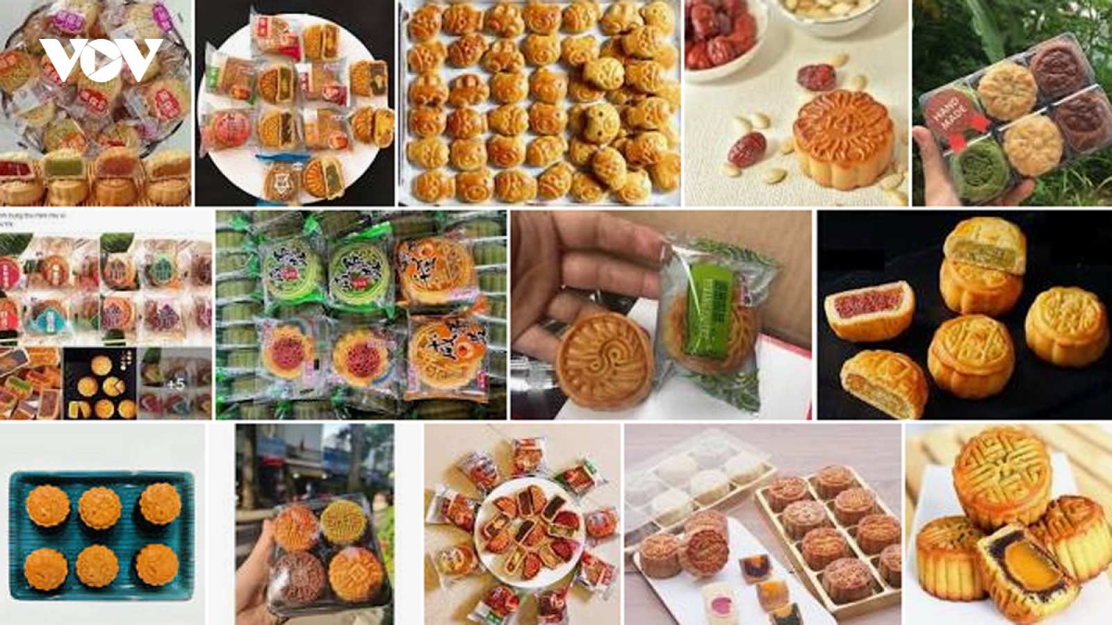 Bánh trung thu mini siêu rẻ tràn lan trên chợ mạng
