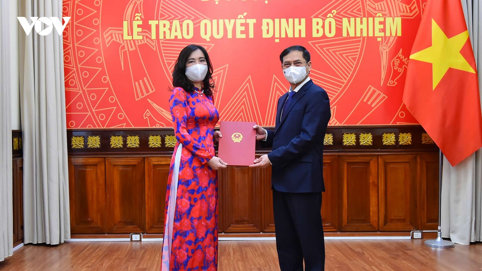 Người phát ngôn Lê Thị Thu Hằng được bổ nhiệm làm Trợ lý Bộ trưởng Bộ Ngoại giao