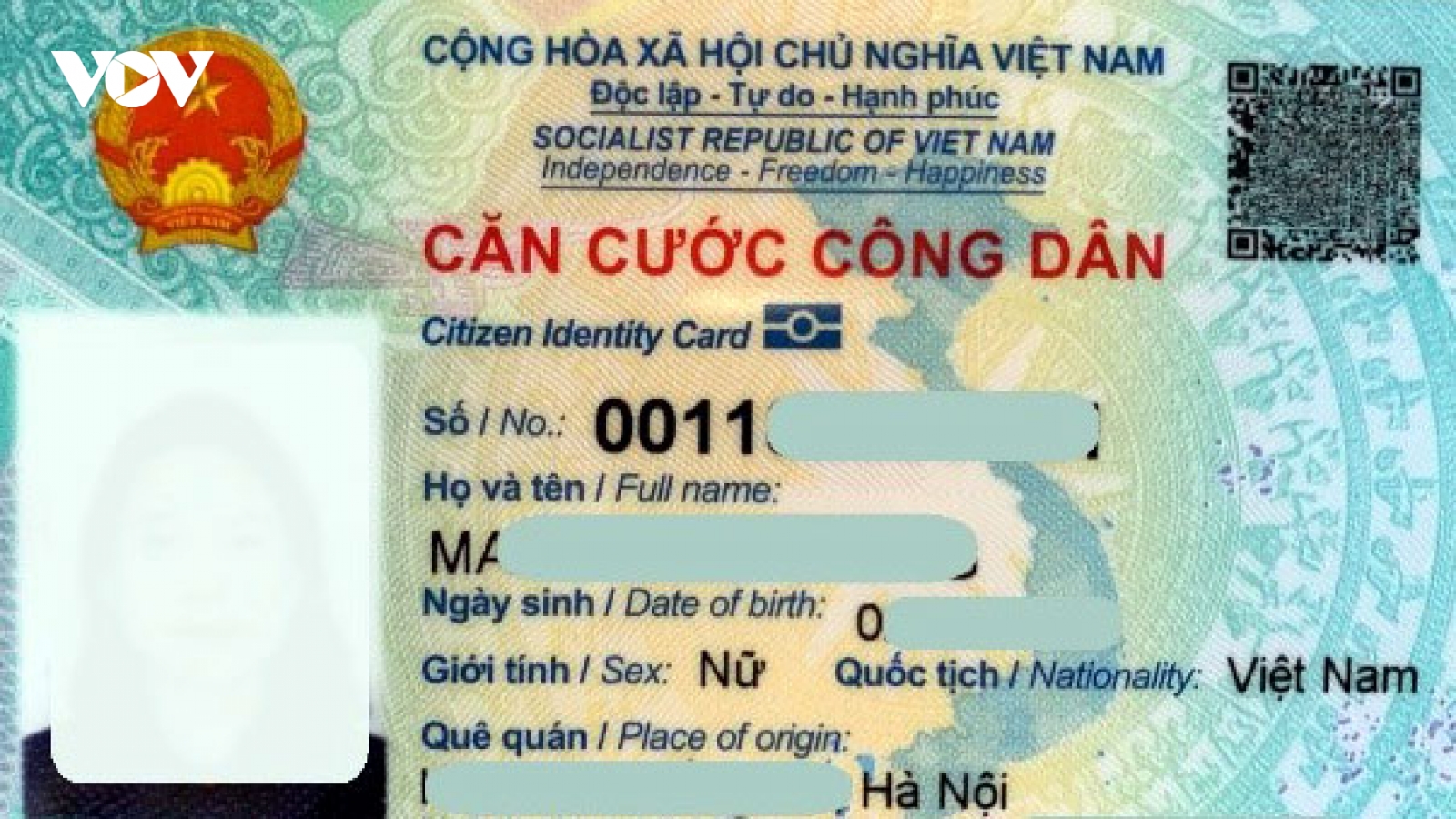 Căn cước công dân gắn chip sẽ đăng nhập và sử dụng hàng nghìn dịch vụ