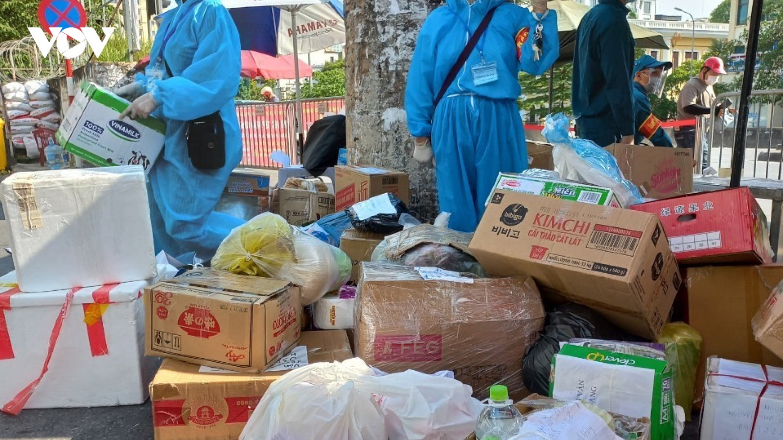 Đảm bảo nhu yếu phẩm cho người dân trong khu vực phong tỏa