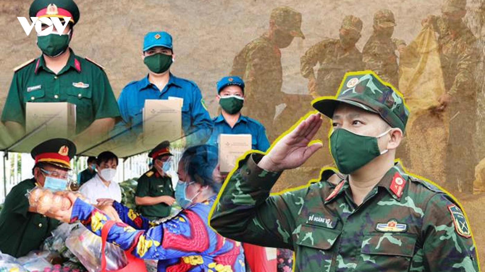 Quân đội căng mình trên khắp các “mặt trận” phòng, chống dịch COVID-19