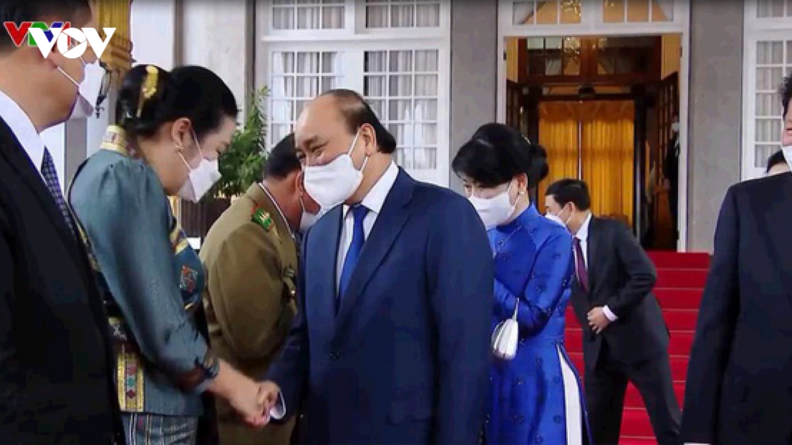 Chủ tịch nước Nguyễn Xuân Phúc kết thúc tốt đẹp chuyến thăm hữu nghị chính thức Lào