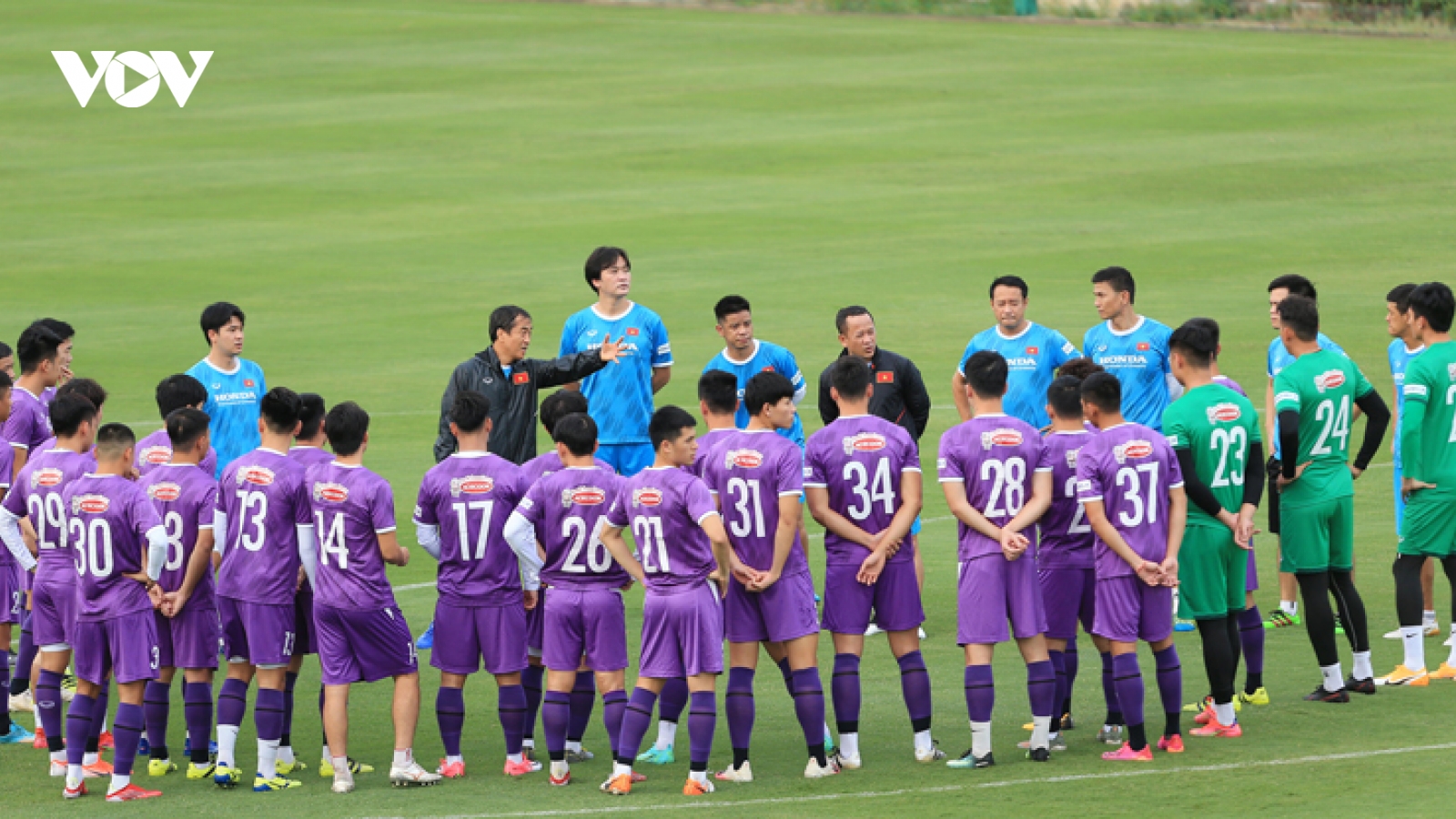 HLV Park Hang Seo vắng mặt ở buổi tập đầu tiên của ĐT Việt Nam trước vòng loại World Cup