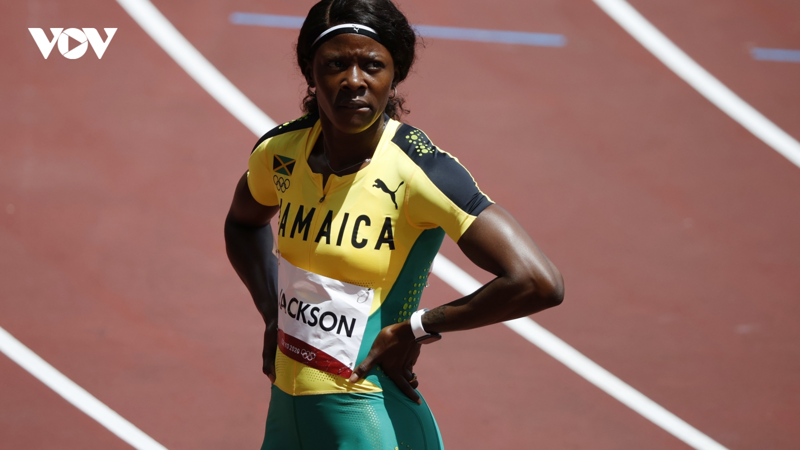 Đi bộ về đích, siêu sao điền kinh Jamaica bị loại "cay đắng" ở Olympic Tokyo