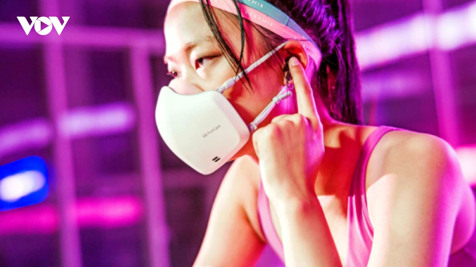 Khẩu trang kết nối chống Covid dành cho các hoạt động thể thao