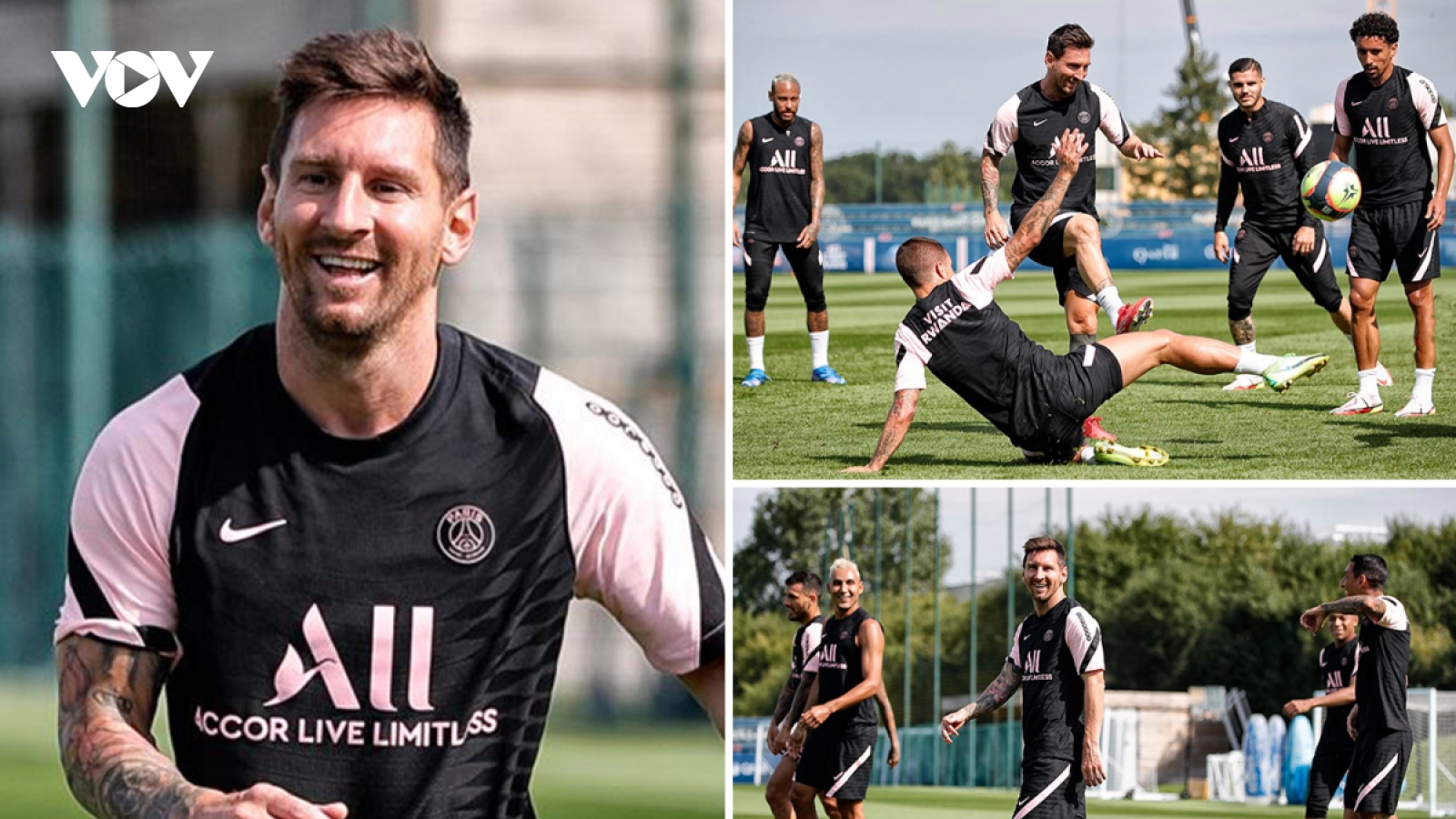 Lionel Messi đến sớm 2 tiếng trước buổi tập đầu tiên cùng PSG